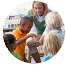 kids in class